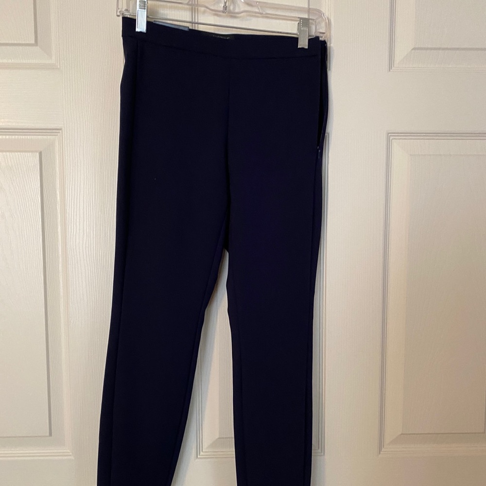Blue side zip brand new trousers